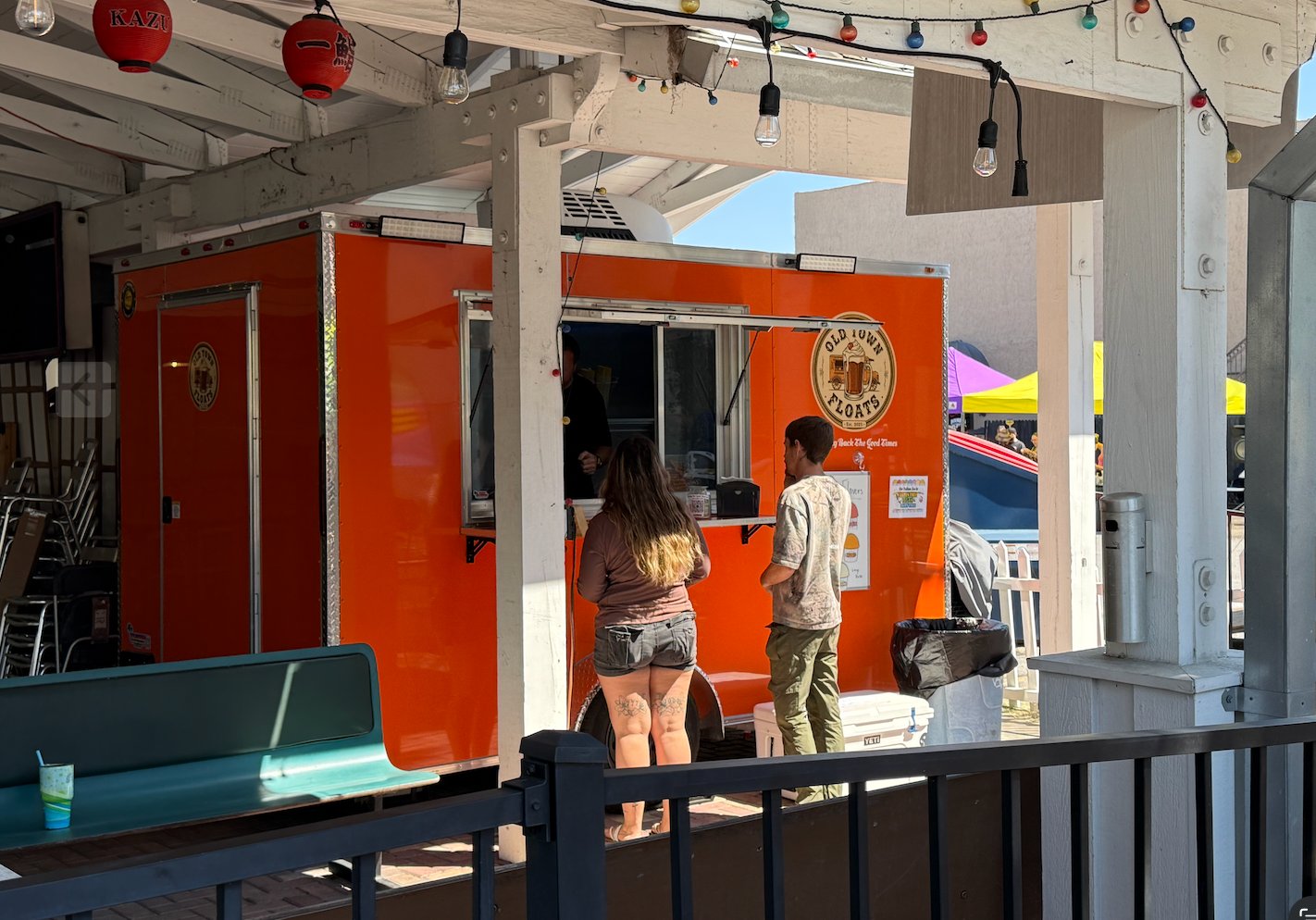 Trailer at event